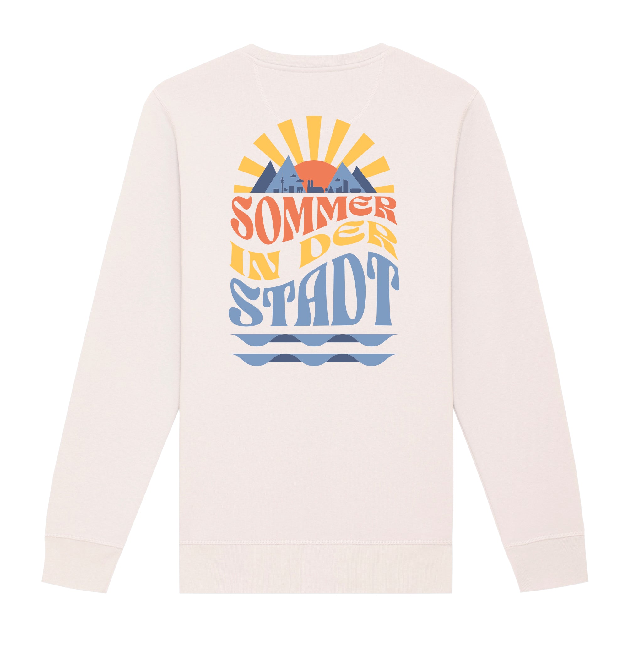 Sommer in der Stadt Sweatshirt