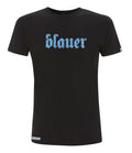 blauer Shirt